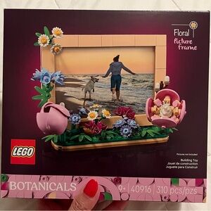 LEGO Floral Photo Frame Box - Pink Purple Accents